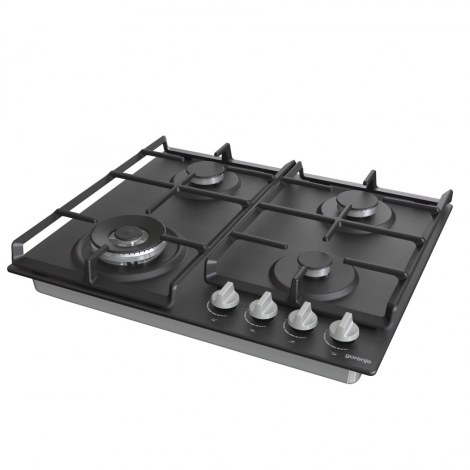 Gorenje | GW641EXB | Hob | Gas | Number of burners/cooking zones 4 | Rotary knobs | Black - 2